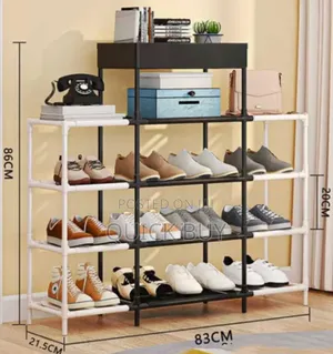 Modern Fashion-Stylish 4 Tire Shoes and Document Rack