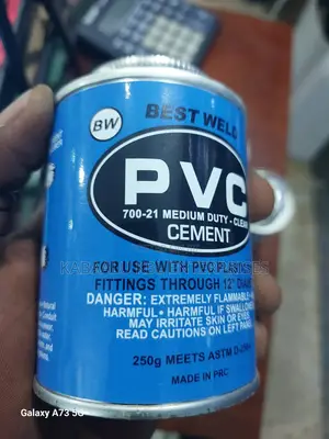 PVC Solvent Cement Medium Size(250mls) 250g