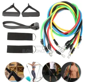 11pcs High Quality All Exercise Resistance Bands