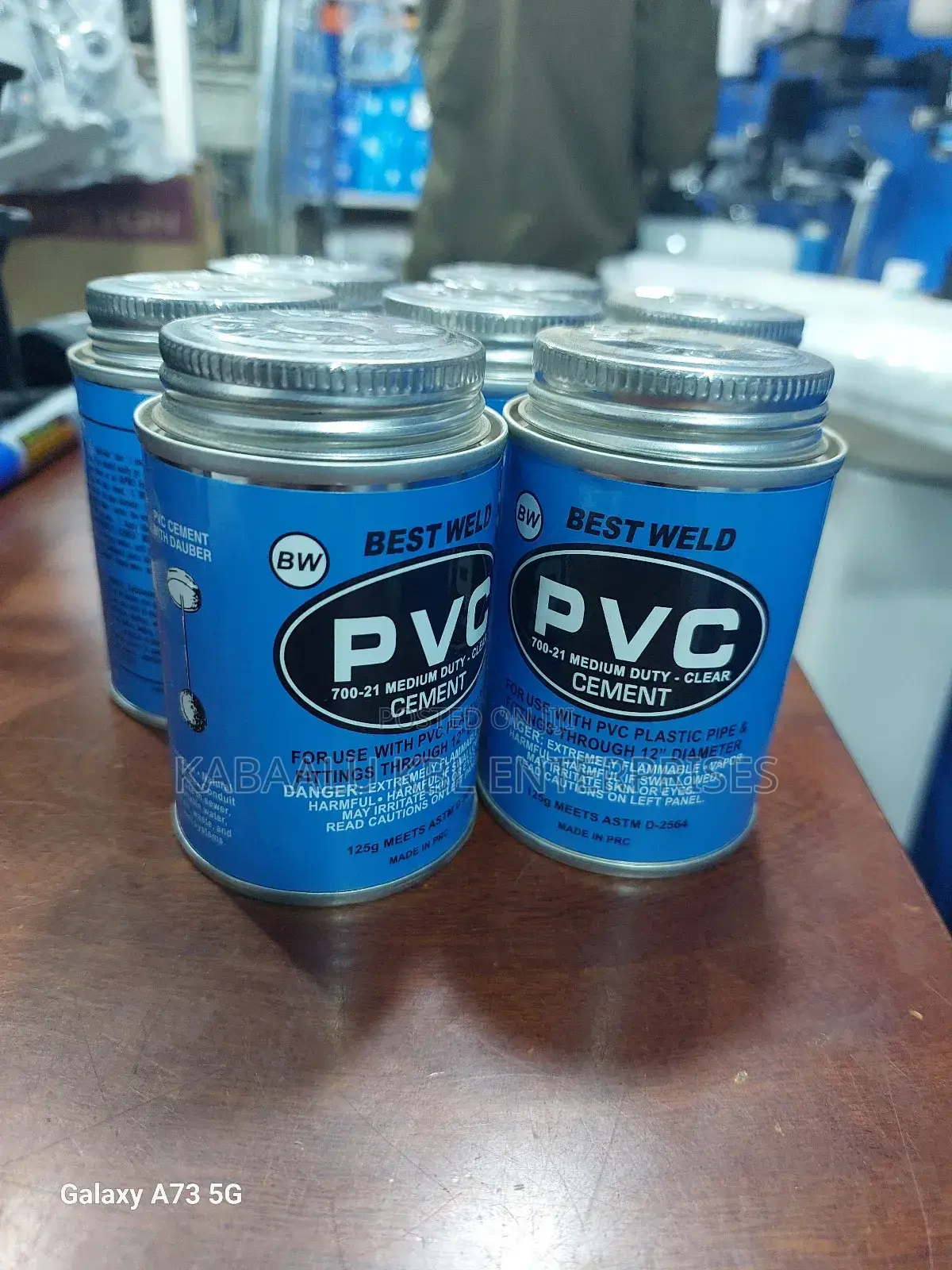 PVC Solvent Cement(Small [125g) for PVC Pipes and Fittings