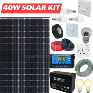 40W Yaket Solar Energy Full Kit