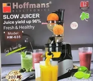 Hoffmans Slow Juicer Extractor Machine