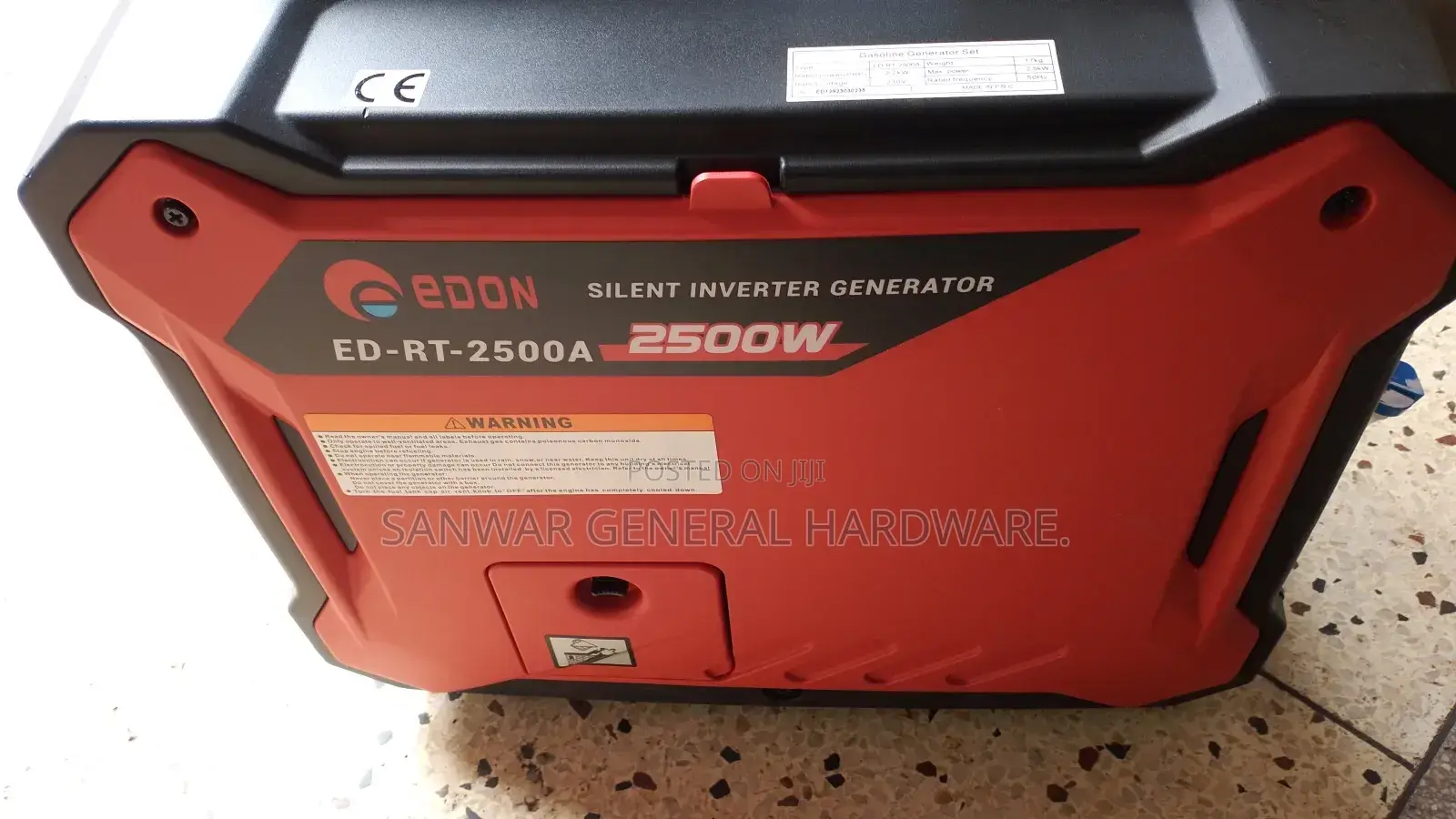 Silent Inverter Generator -2500w(2.5kva)