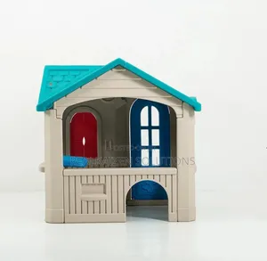 Indoor | Outdoor Plastic Kid Playhouse With Windows and Door