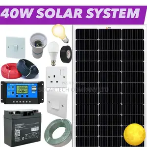 40W Solar System Full Kit/ Store Prices