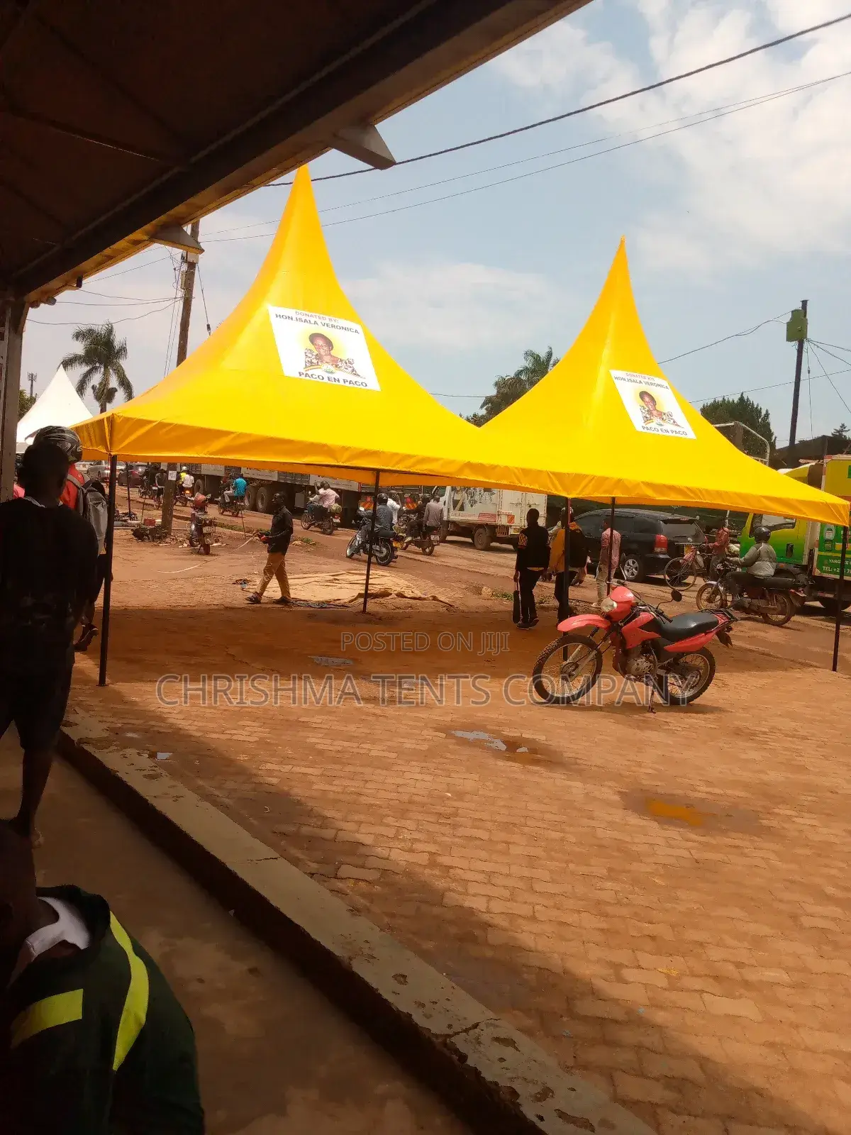 100 Seater Tent Bridal for Campaign, Ur Log