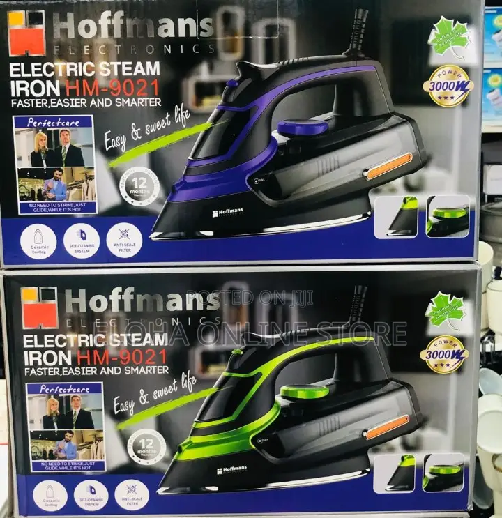Hoffman's Electric Steam Iron HM -9021