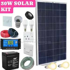 30W Sunrise Solar System Kit PNG