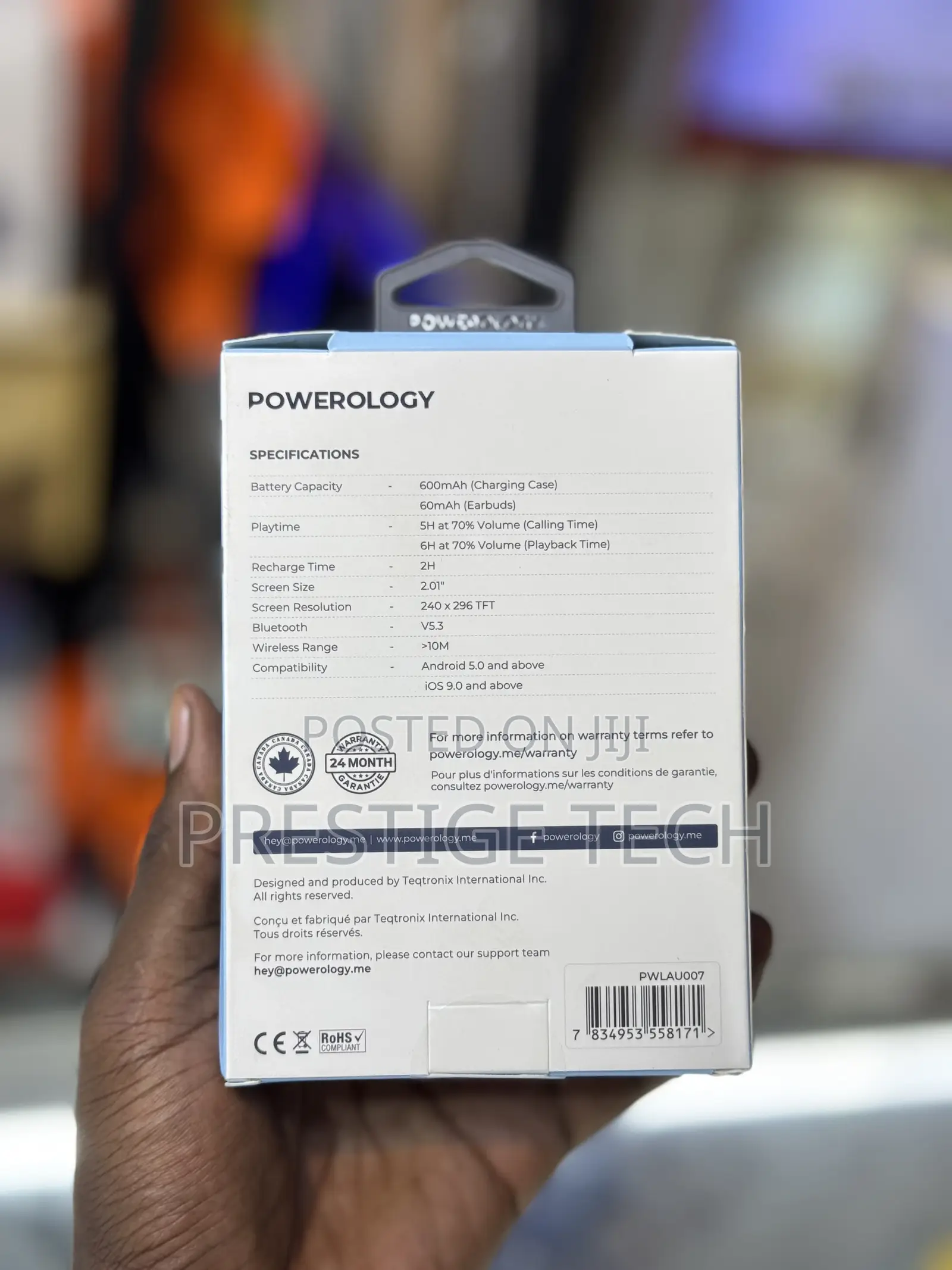 Powerology Open Ear Wireless Earbuds