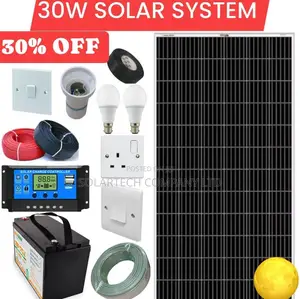 30W Solar System Kit/ High Performance