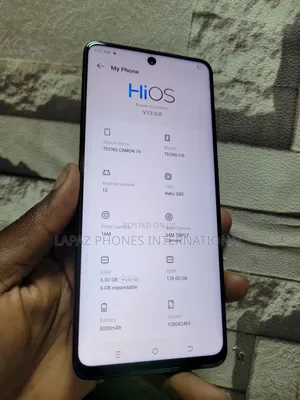 Tecno Camon 19 128 GB Black