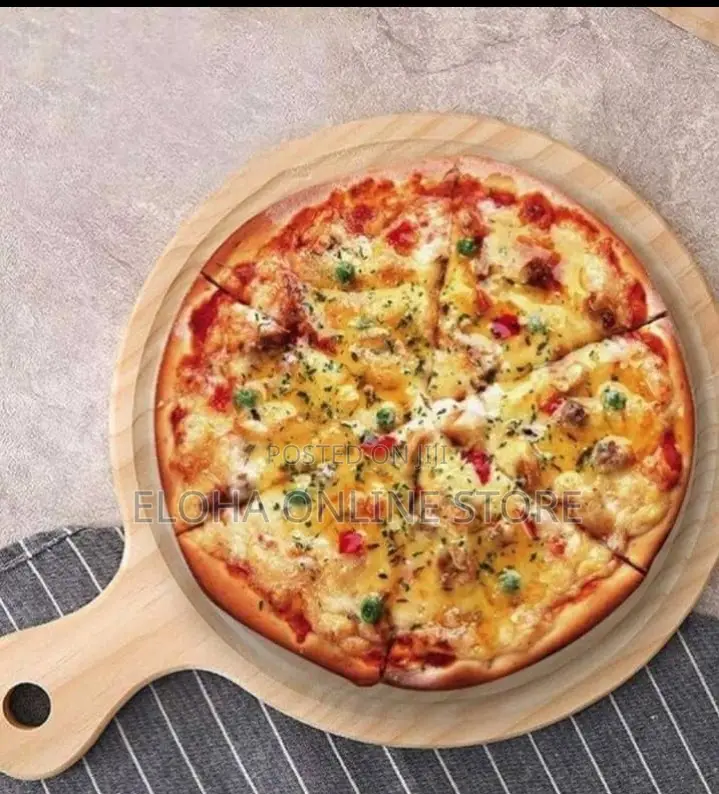 Wooden Pizza Cutting