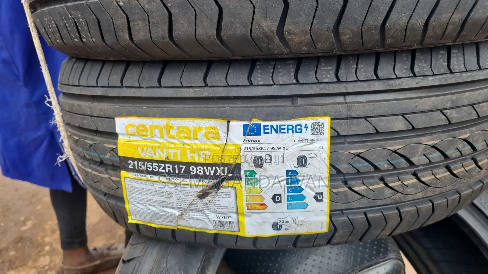 215/55r17 Centara