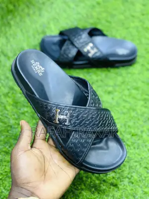 Original Men’S Hermes Cross Casual Leather Sandals