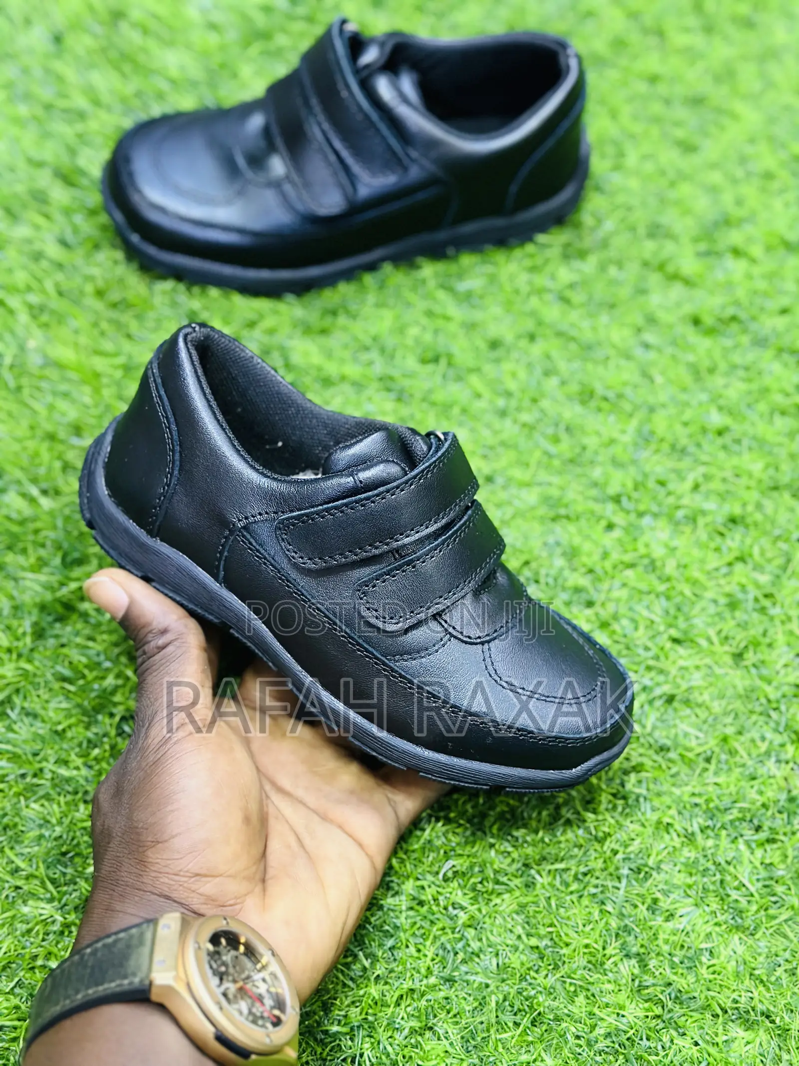 Original Black Kid’S Back to School Leather Shoes