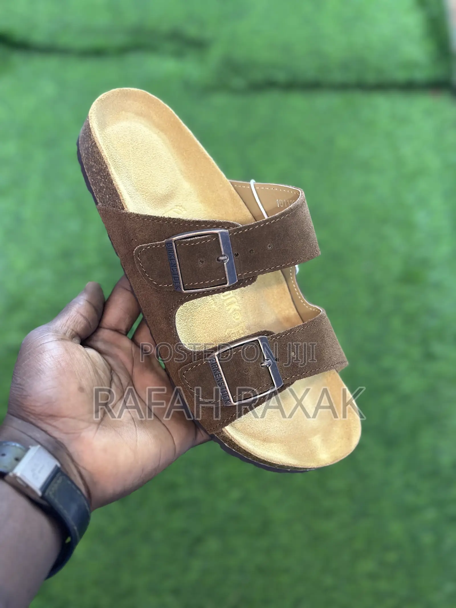 Original Casual Brown Suede Leather Birkenstock Sandals