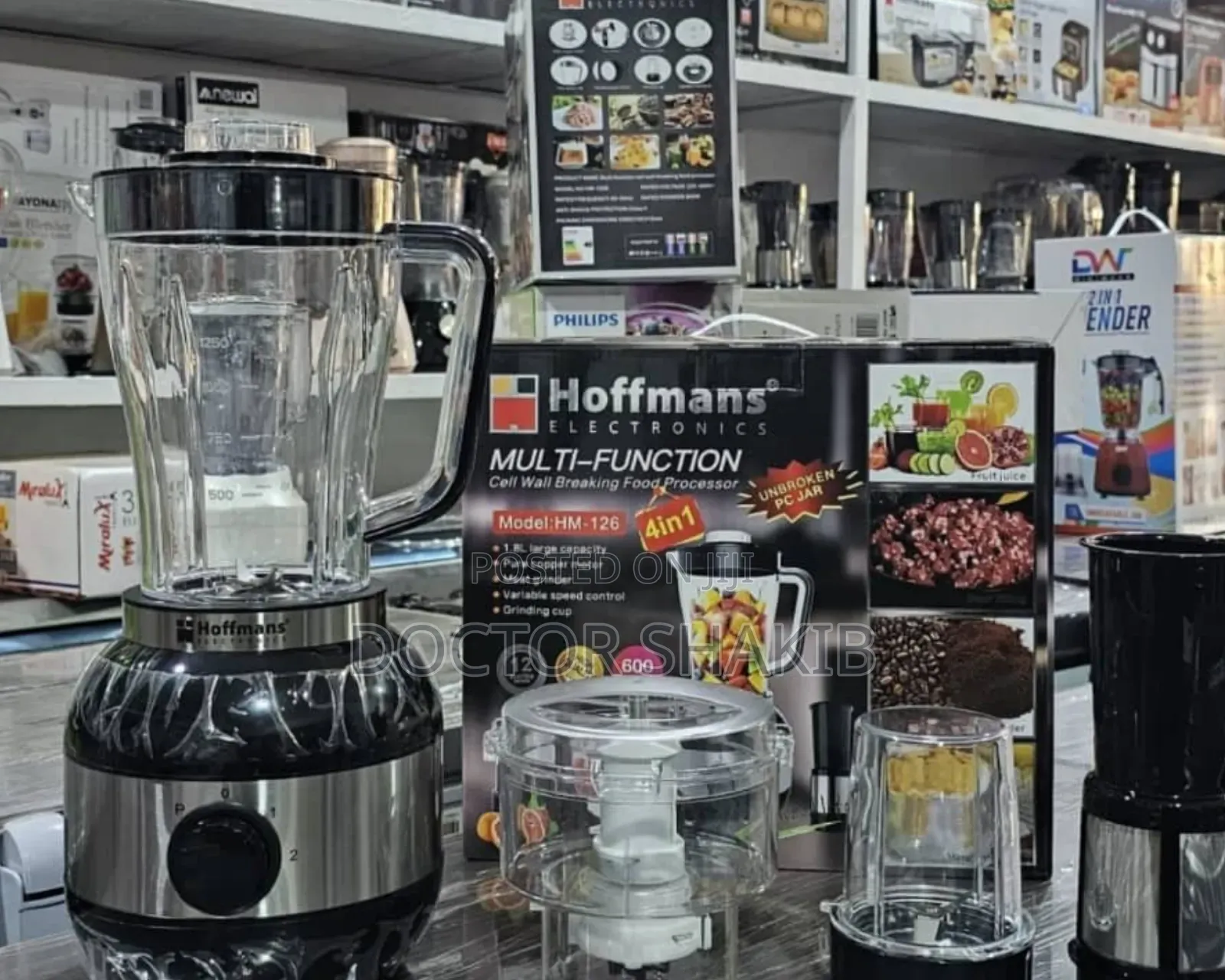 New Heavy Duty Multipurpose Food Processor