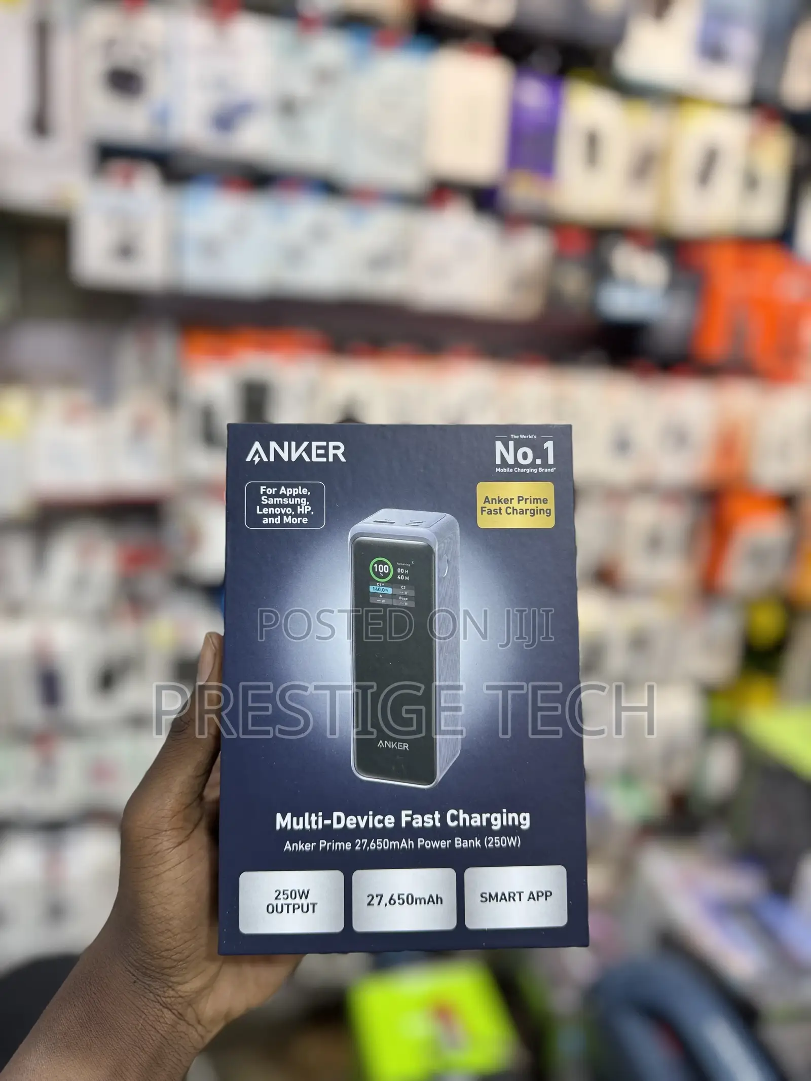 Anker 737 250w Prime Laptop Power Bank, 27650mah Powerbank
