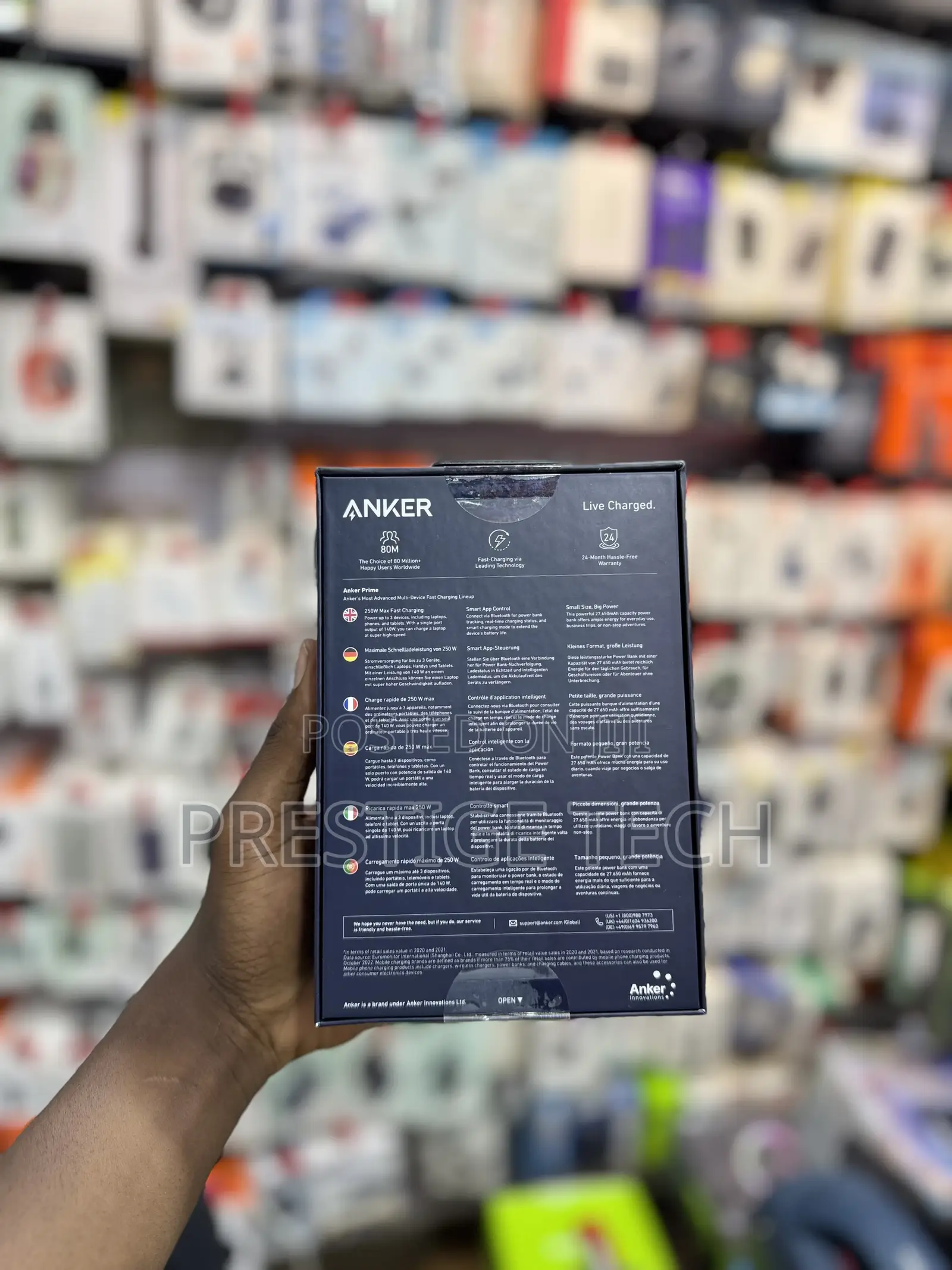Anker 737 250w Prime Laptop Power Bank, 27650mah Powerbank