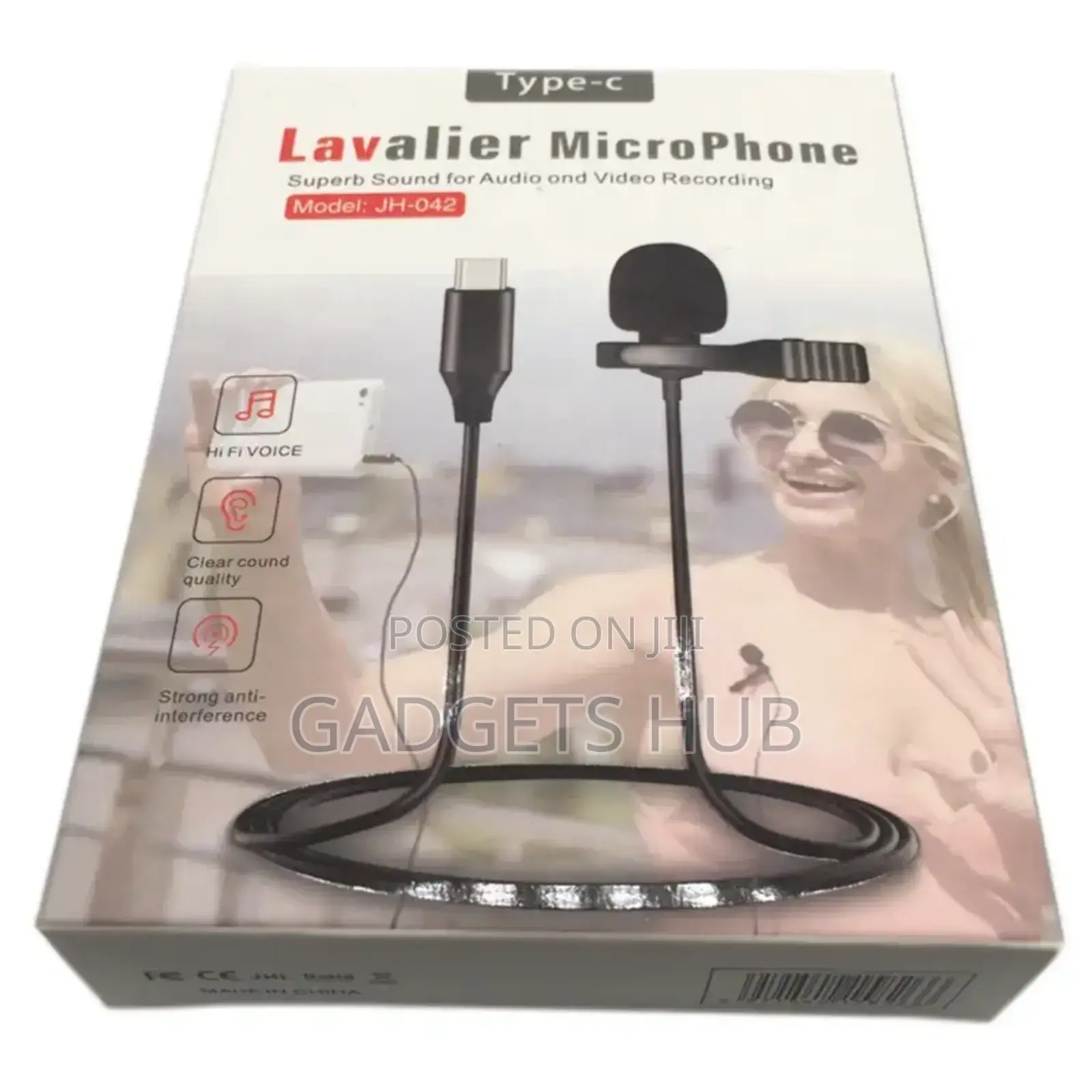 Phone Digital Lavalier Microphone For Type C Devices