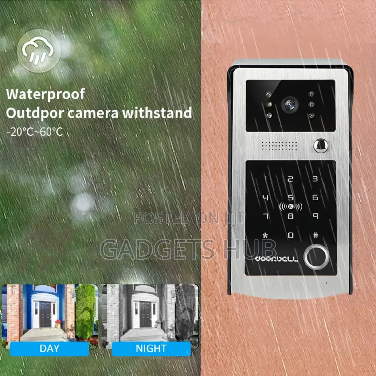Video Door Phone Camera System Gate Intercom
