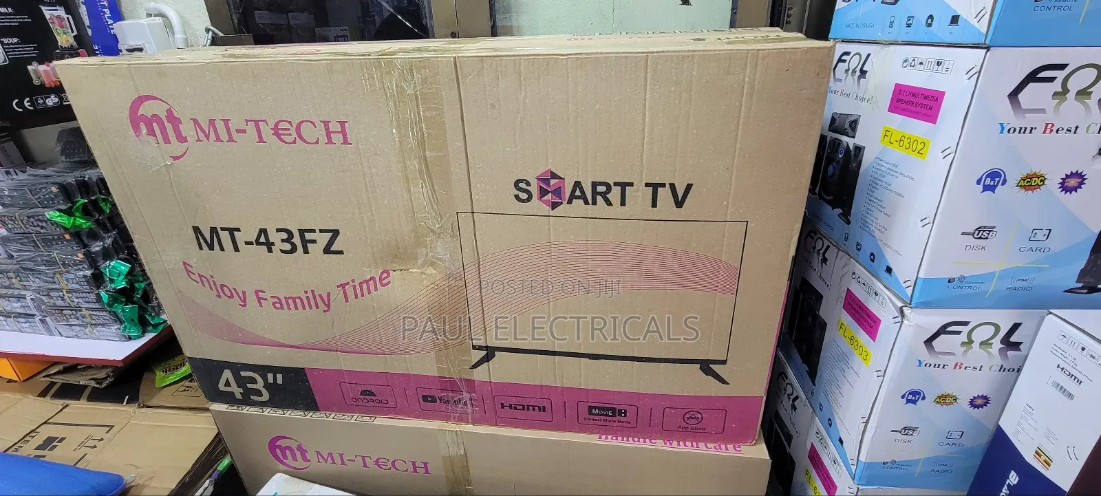 Mitech 43 Smart With Bluetooth and Free to Air