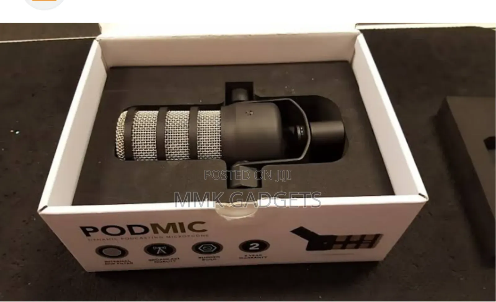 Rode Podmic Cardioid Dynamic Broadcast Microphone