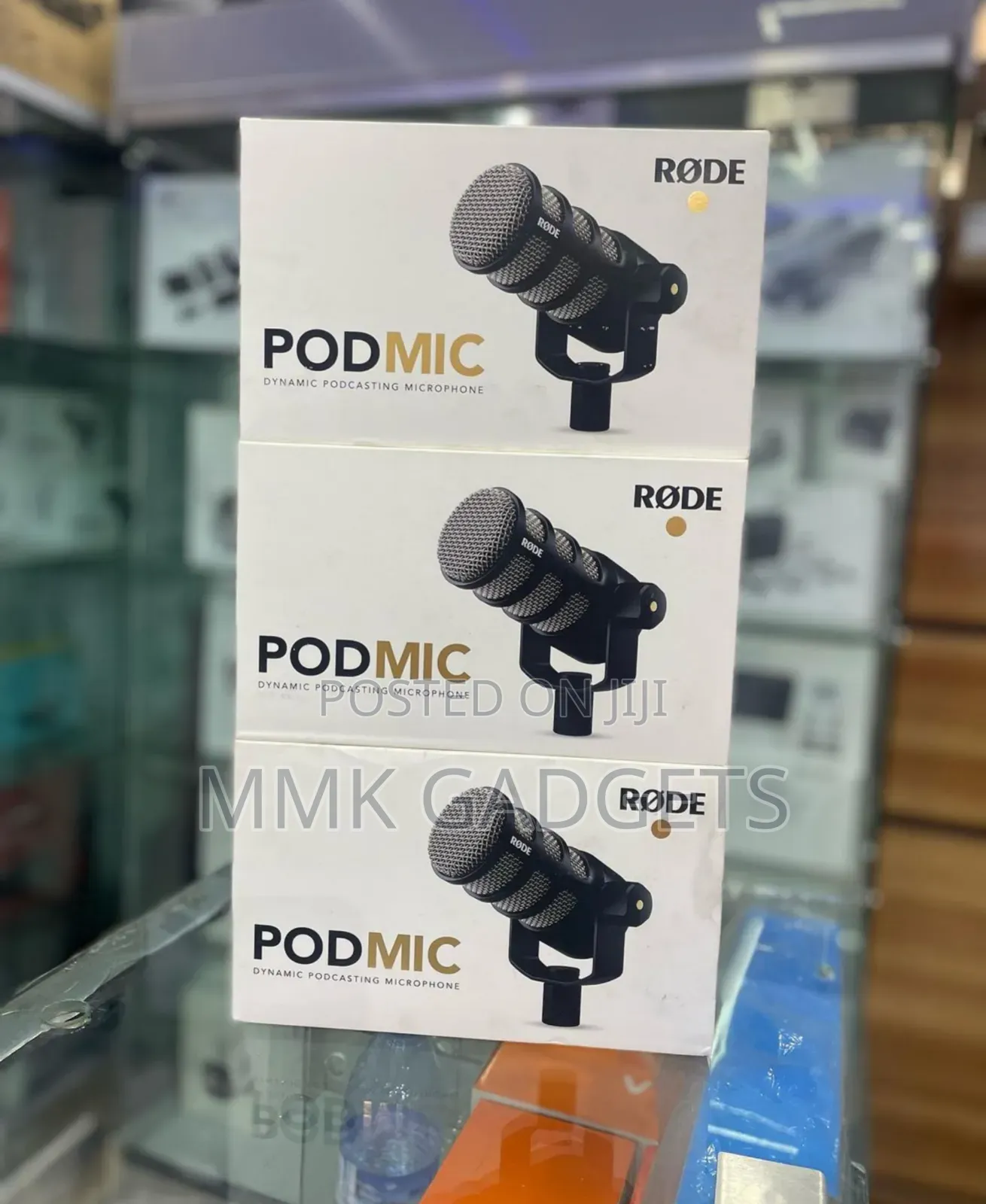 Rode Podmic Cardioid Dynamic Broadcast Microphone