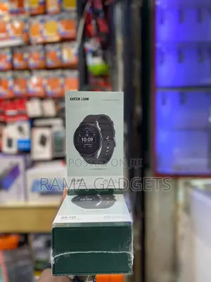 Green Smart Watch ,Black GT FIT