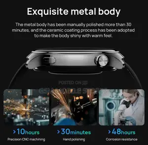 Mibro Lite3 Pro Smartwatch Metal Body Built-in GPS Bluetooth