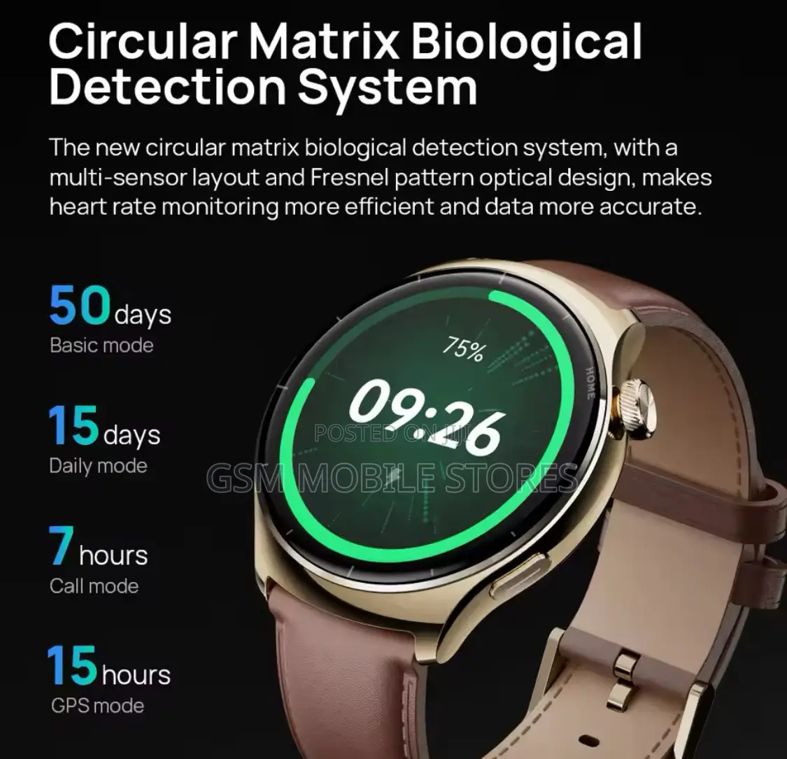 Mibro Lite3 Pro Smartwatch Metal Body Built-in GPS Bluetooth