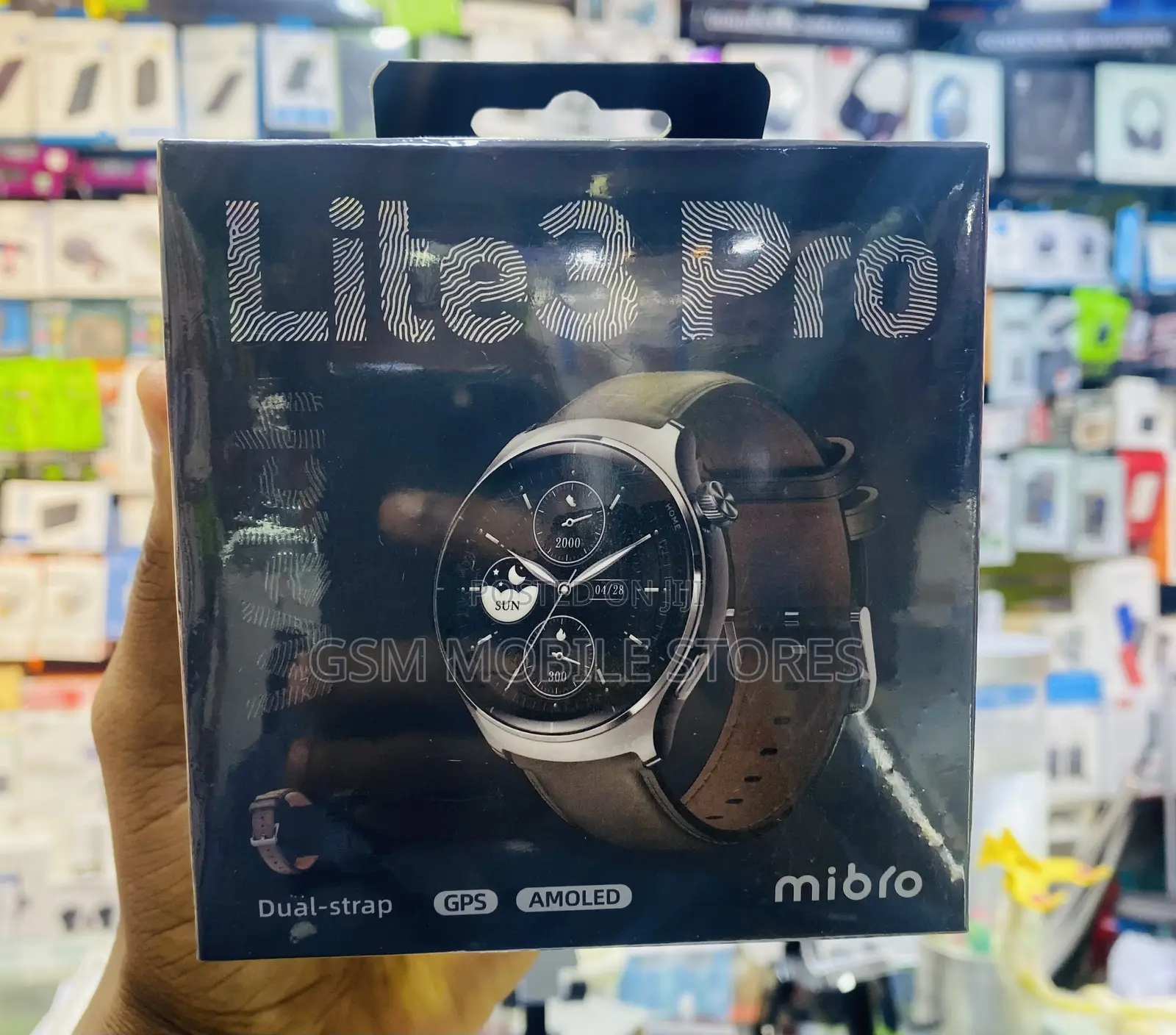 Mibro Lite3 Pro Smartwatch Metal Body Built-in GPS Bluetooth