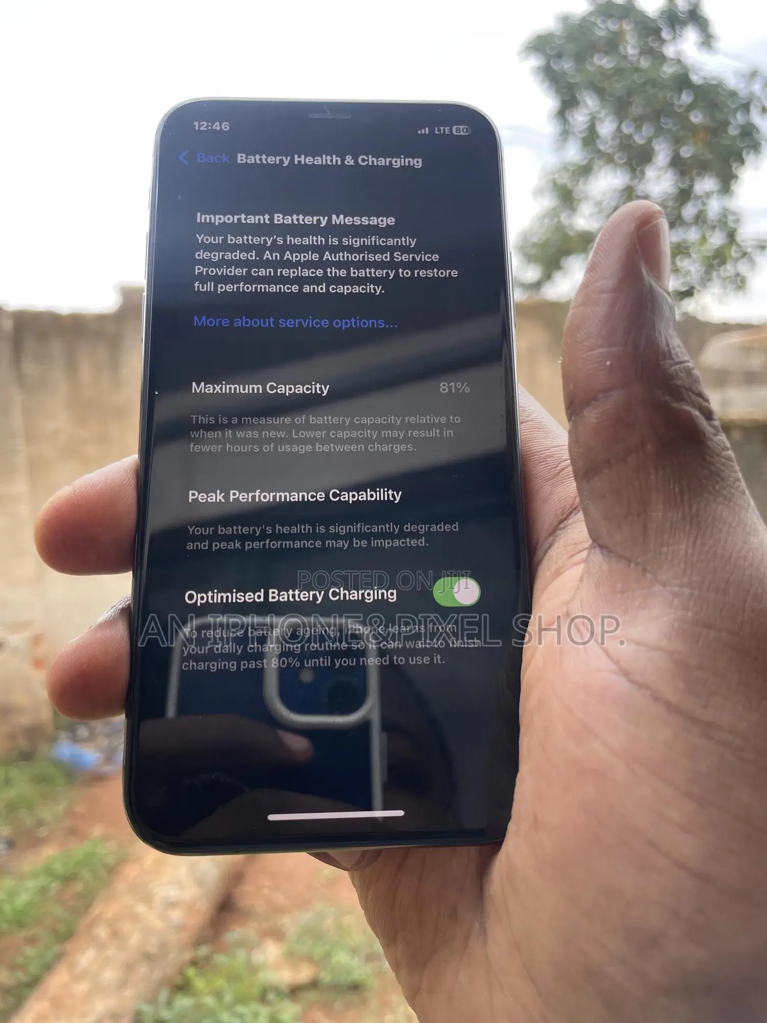 Apple iPhone X 64 GB Black in Central Division Mobile Phones, Ip