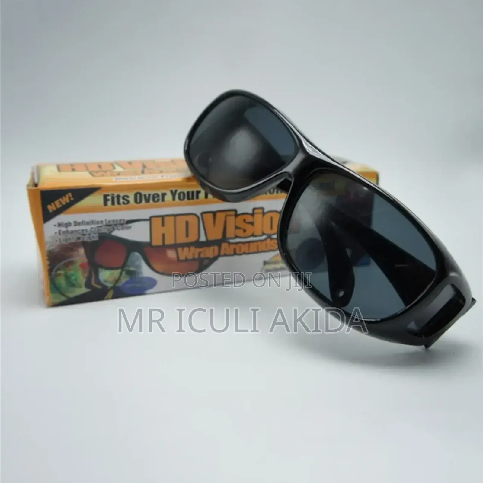 2in1 HD Vision Day Night Anti-Glare Glasses for Drivers