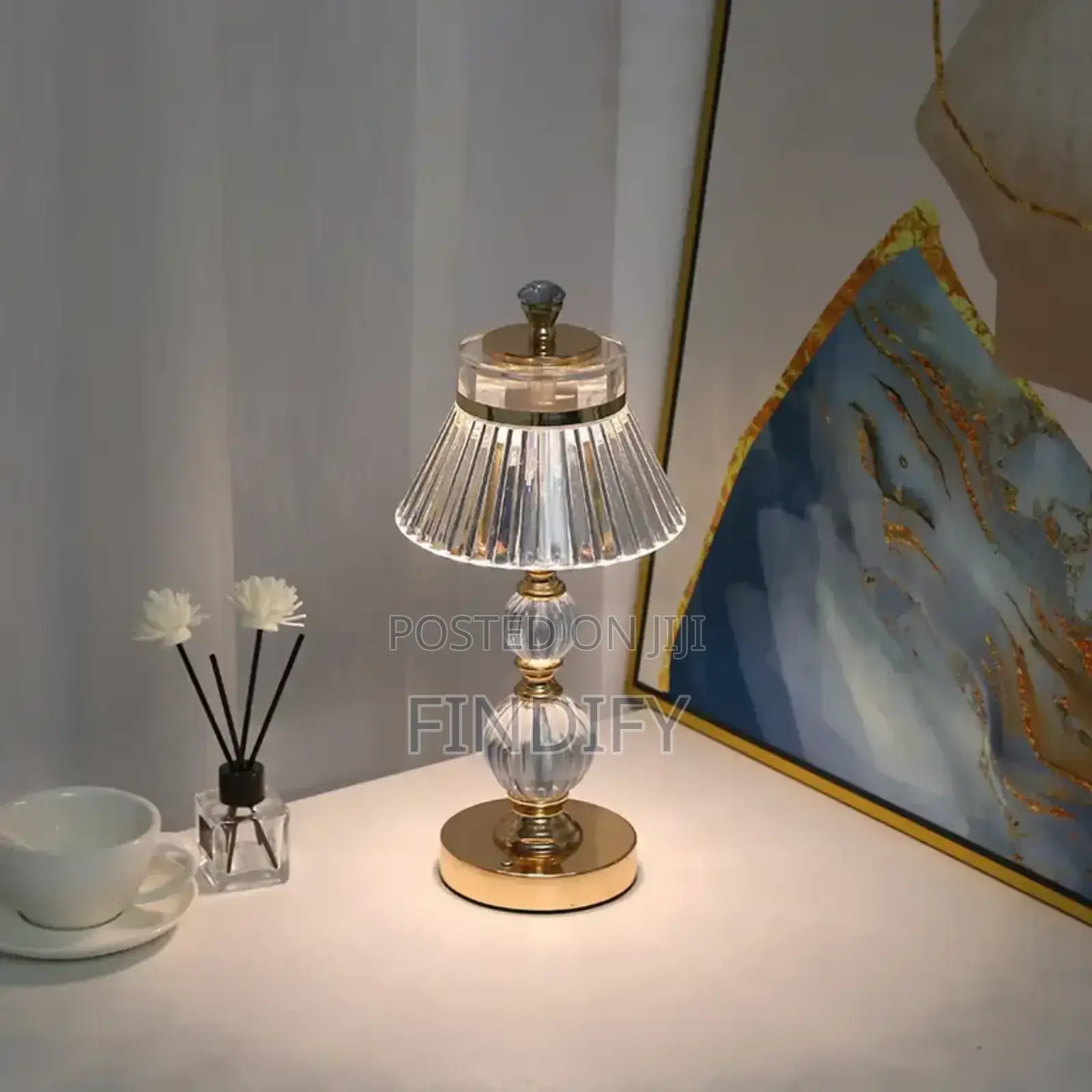 Nordic Acrylic Table Lamp Portable Cordless LED
Desk Lamp