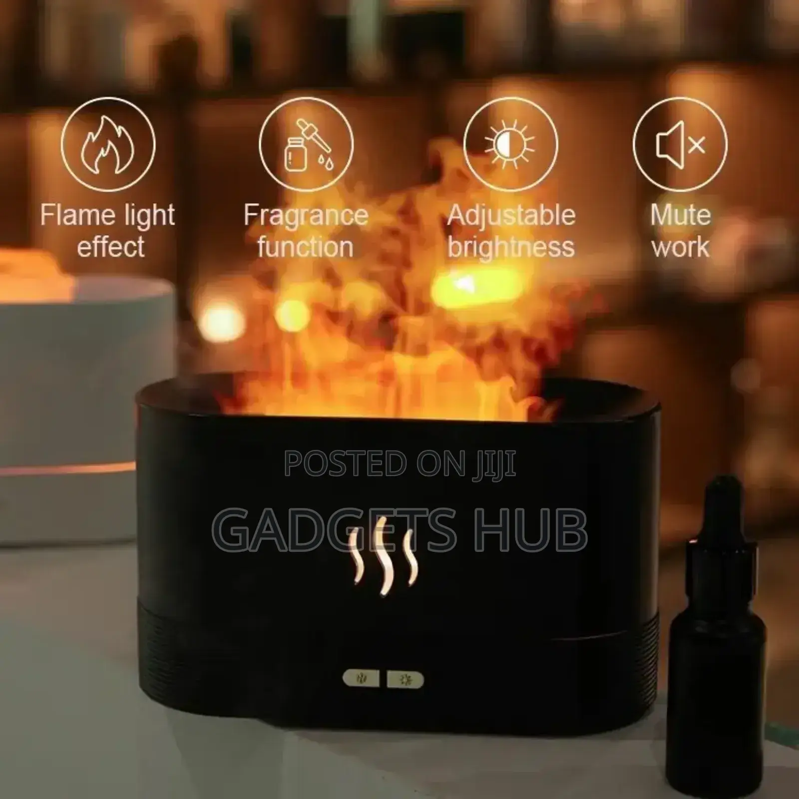 3D Simulation Flame Humidifier Home Desktop
Automatic Spray