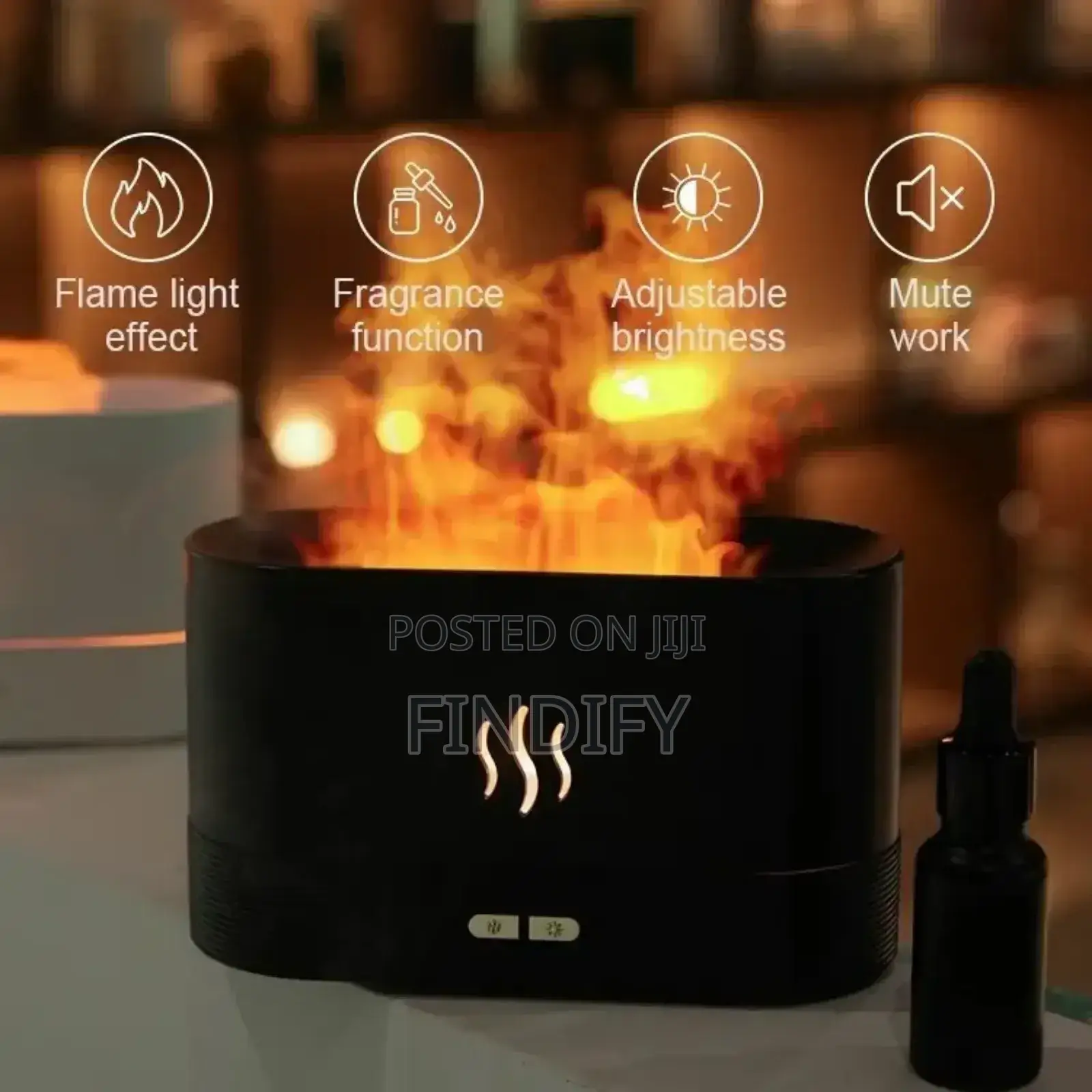 3D Simulation Flame Humidifier Home Desktop
Automatic Spray