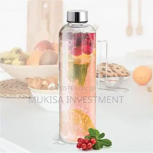 Photo - 0.75L Bon Appetit Borosilicate Glass Milk Juice Water Bottle