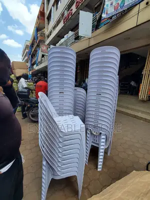 Church Chairs Plastic Chairs (White)