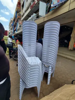 Church Chairs Plastic Chairs (White)