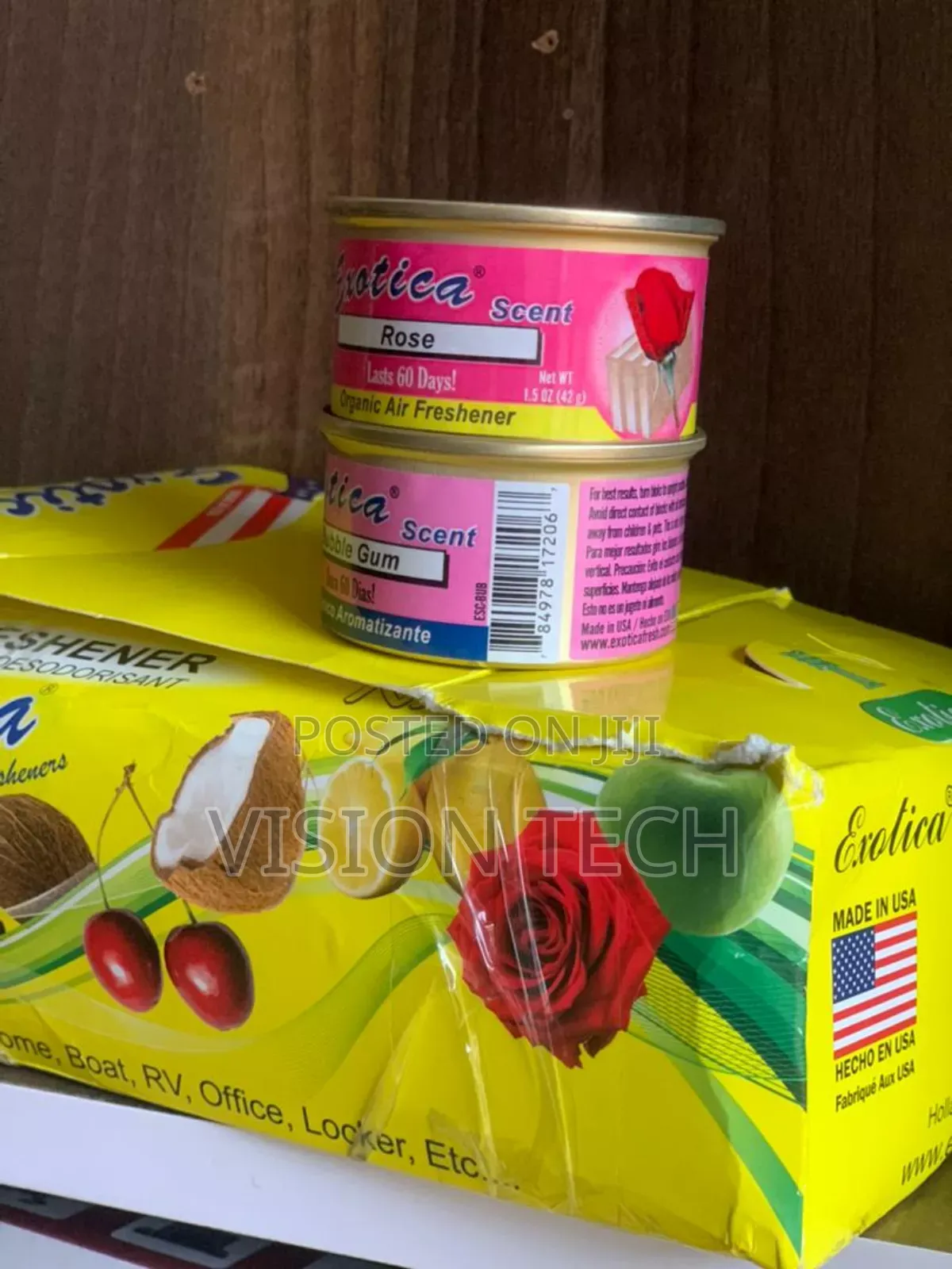 Exotica Fresheners for Cars