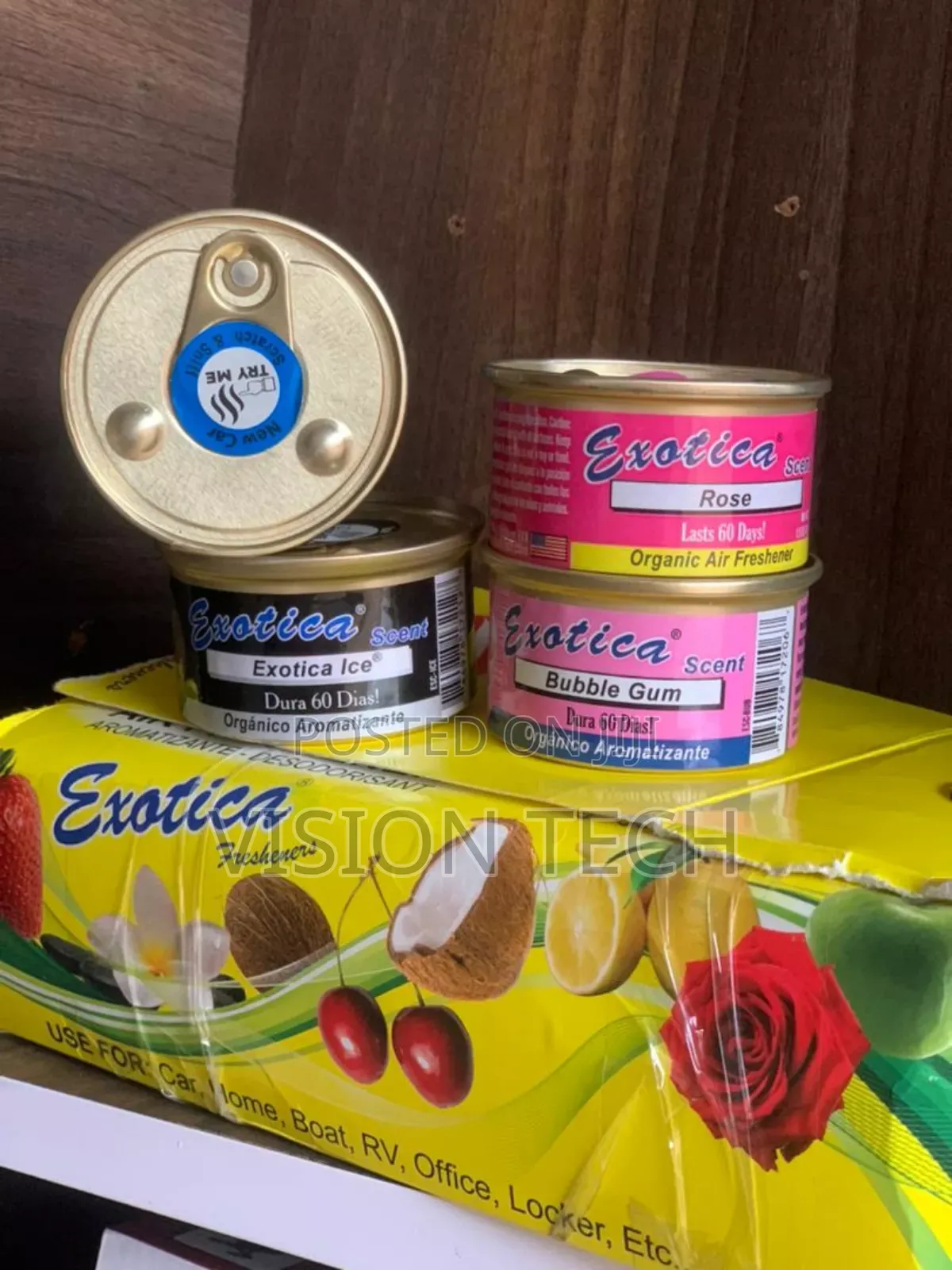 Natural Exotica Car Fresheners