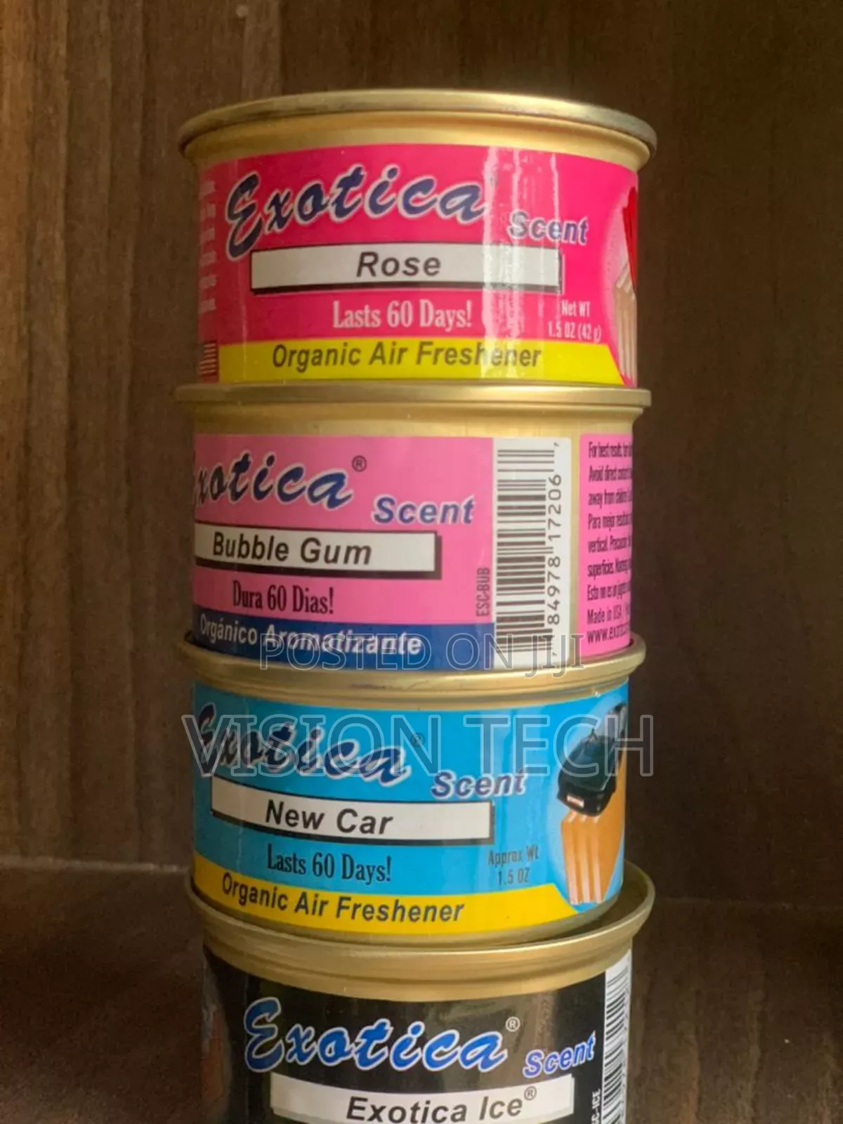 Natural Exotica Car Fresheners