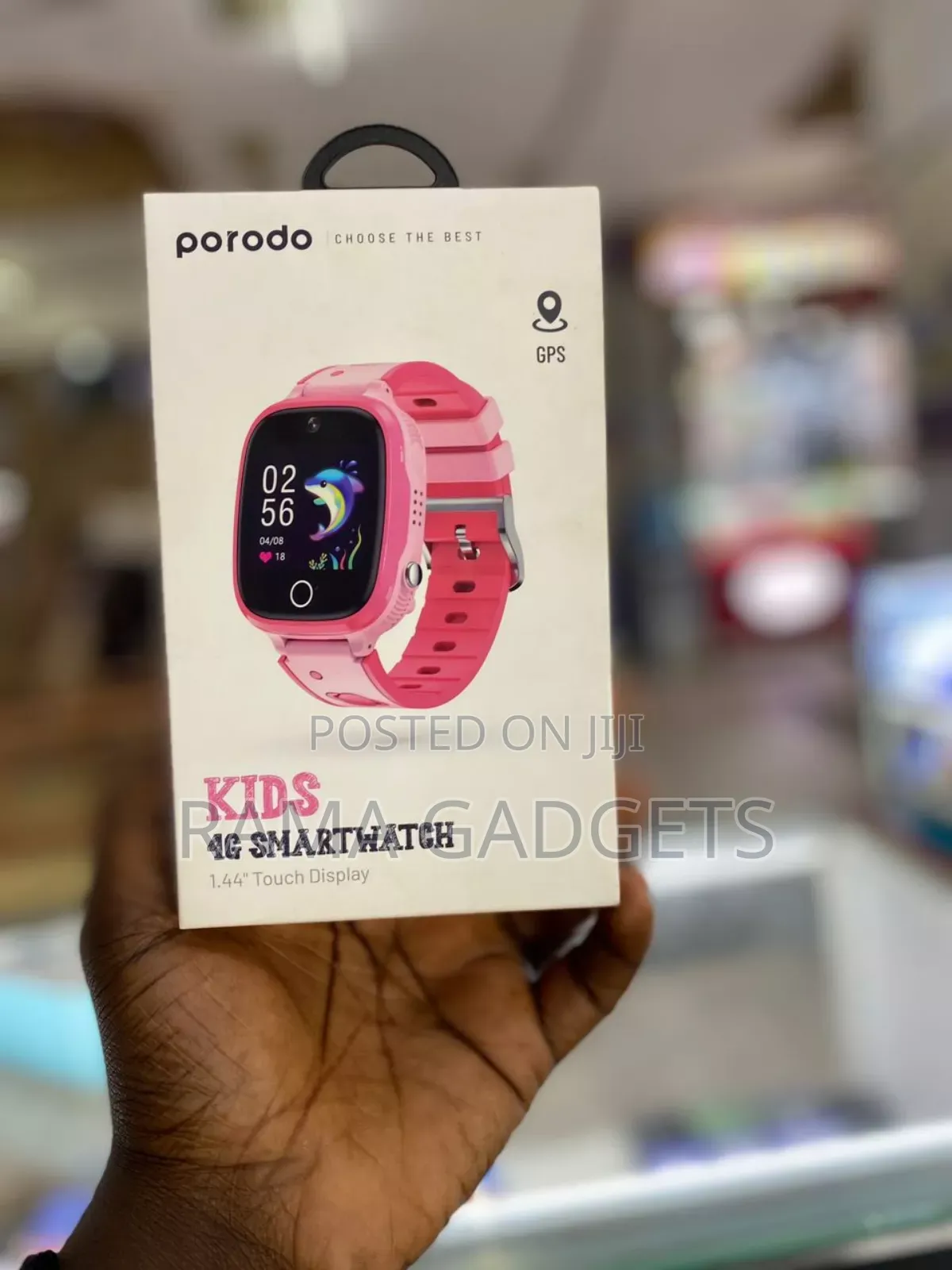 Porodo Kids Smart Watch, GPS, 4gb/512mb