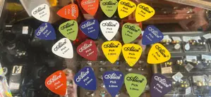 Guitar Pick Alice Plastic One Set 12 Pc Single