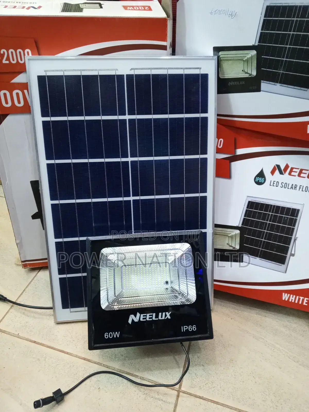 60w Solar Flood Light Heavy Duty