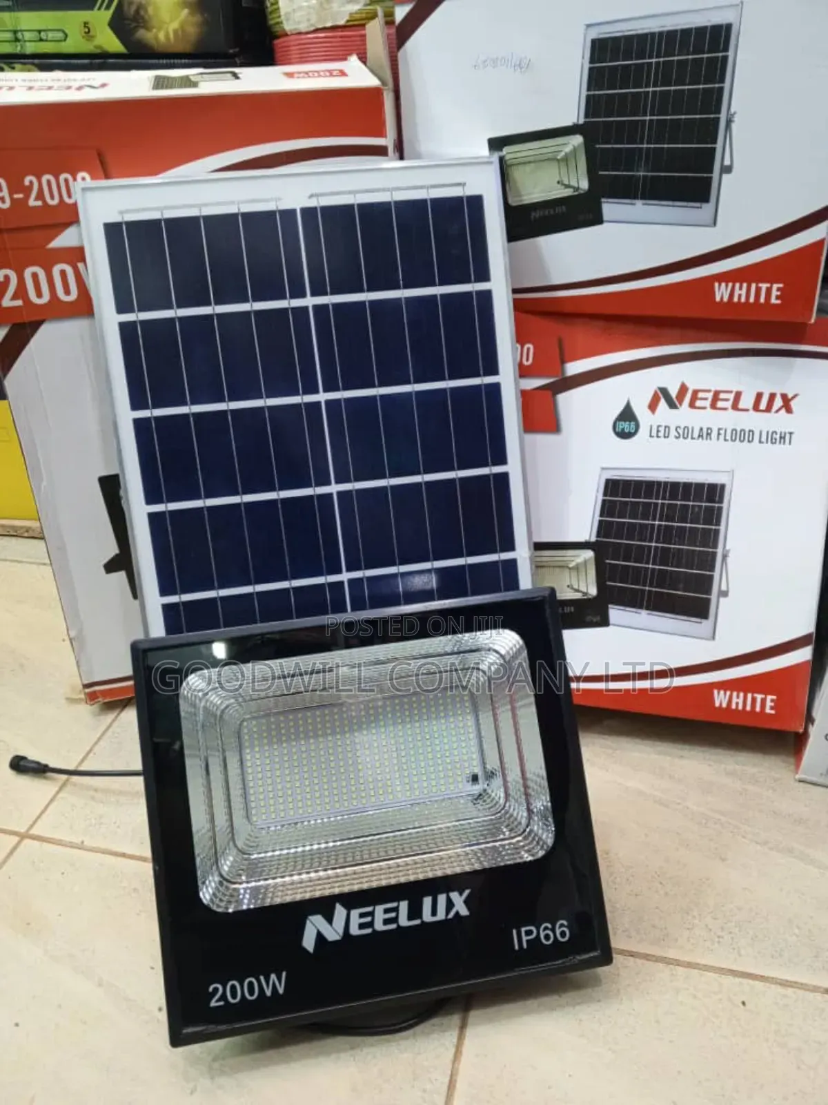 200w Solar Flood Light Lifepo4