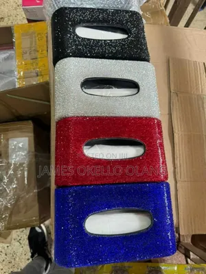 Glittering Tissue Boxes