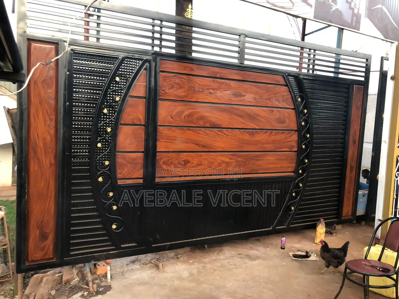 Sodium Gates for Perimeter Wall