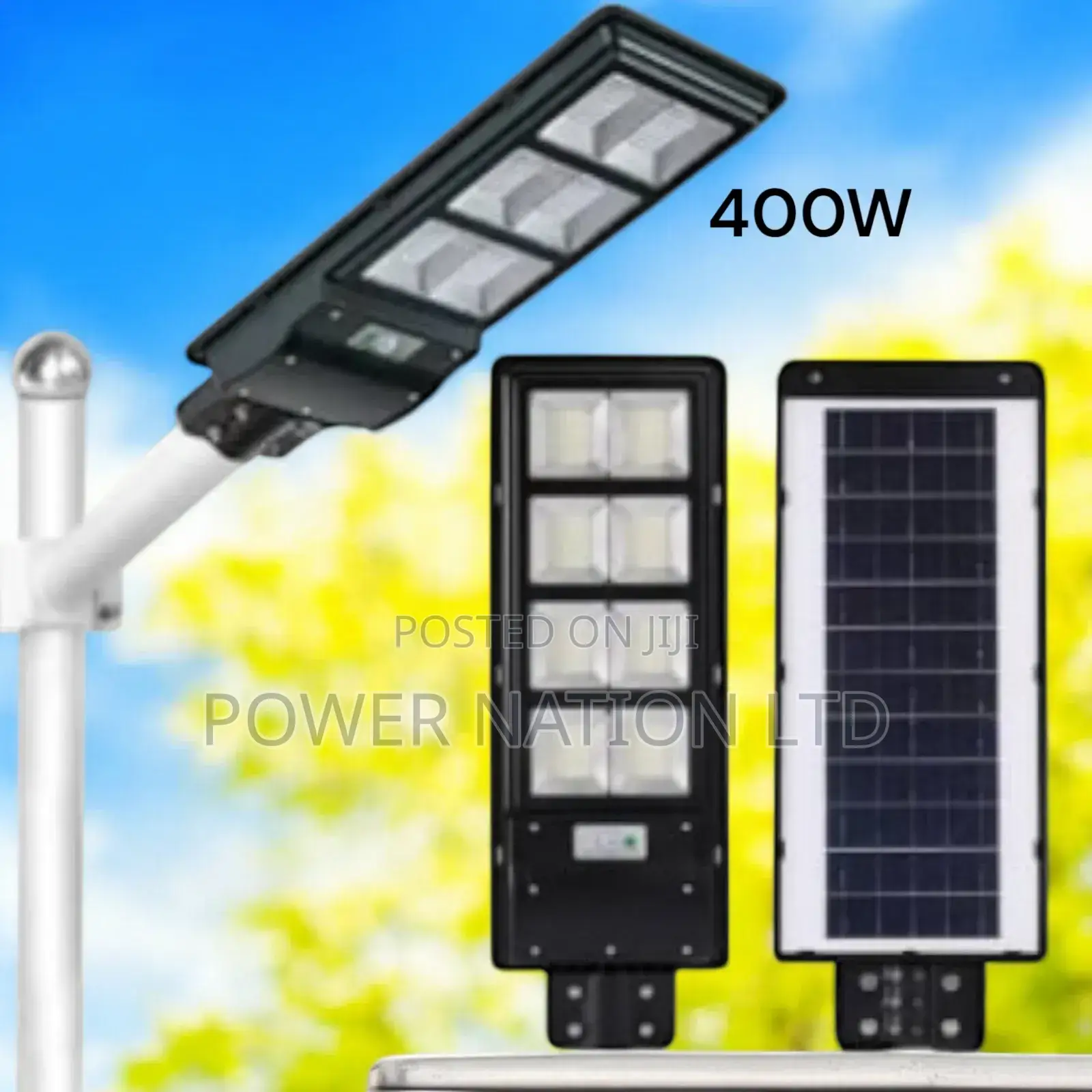 400w Solar Street Light Lifepo4